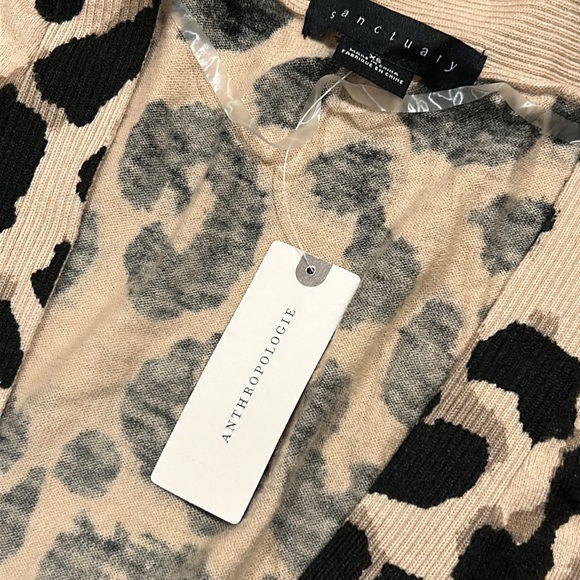 Anthropologie Sanctuary Leopard Cardigan NWT. XS - Picture 7 of 14